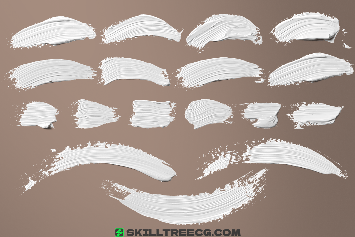 图片[2]-30 Acrylic Brush Strokes（950477）-技能树